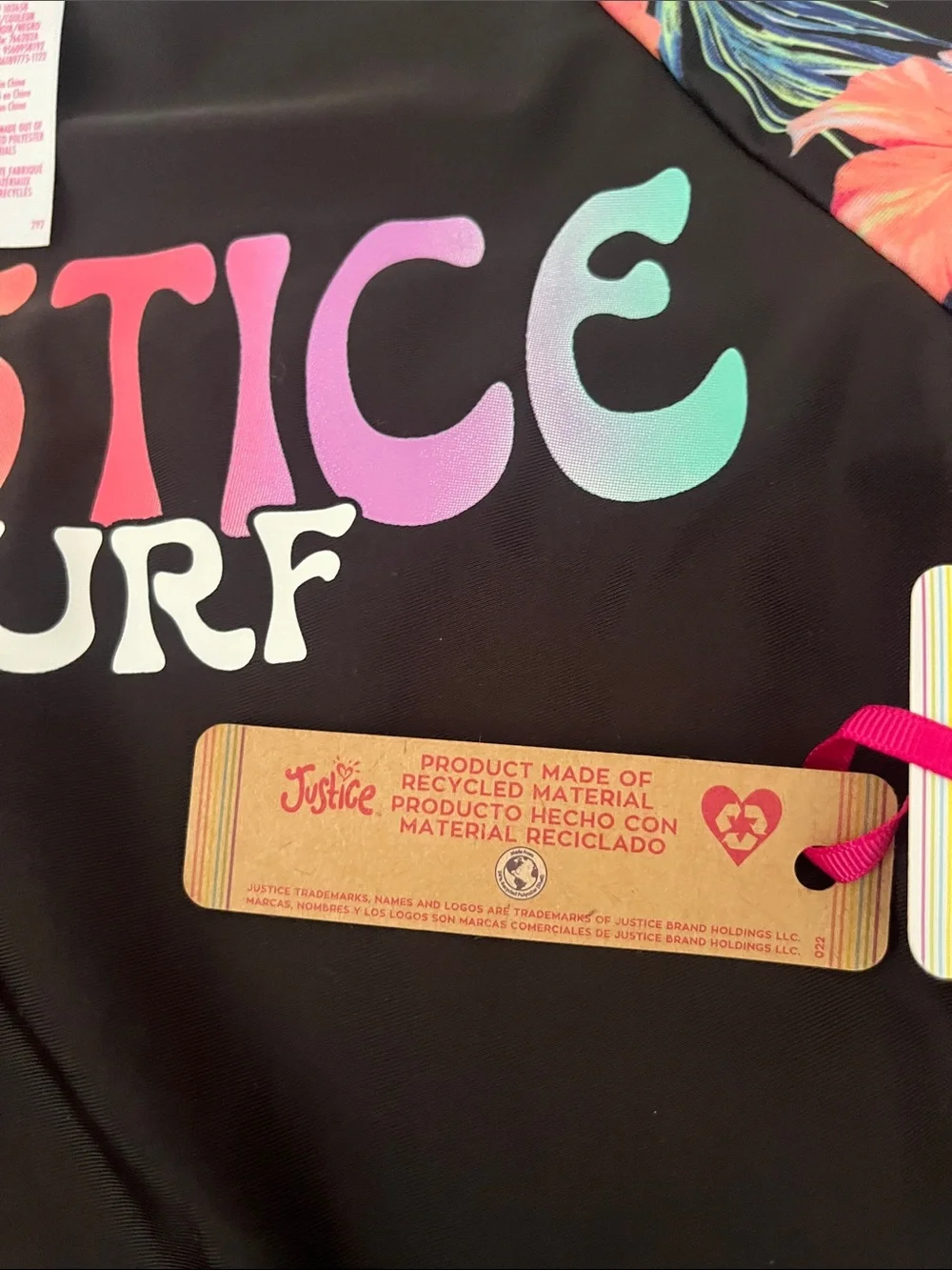 Justice closure pullover